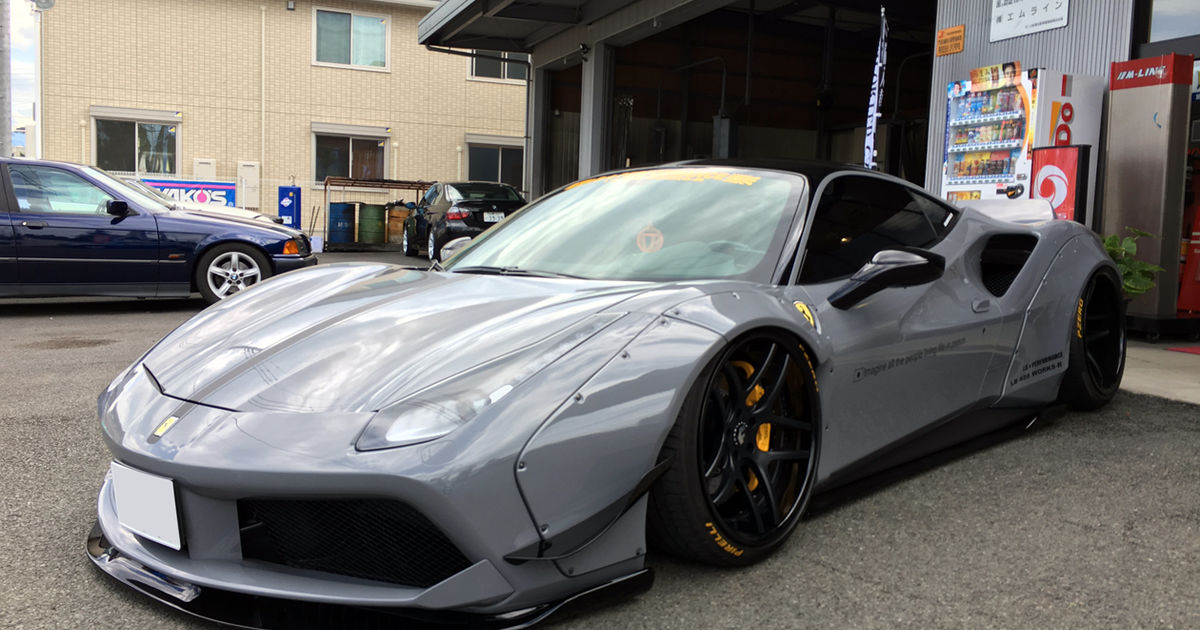 LB☆WORKS 488 フェラーリ488GTB | 山梨で輸入車のことならエムライン 