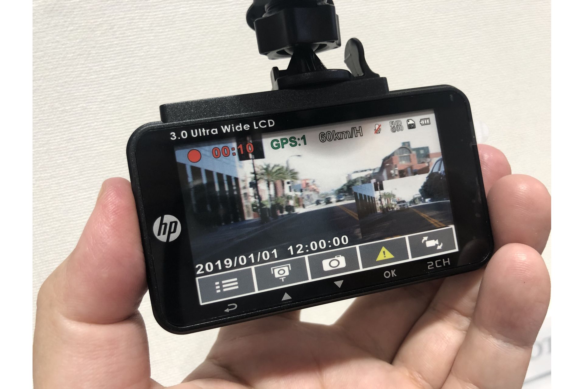 パソコンメーカーhpのドラレコ！