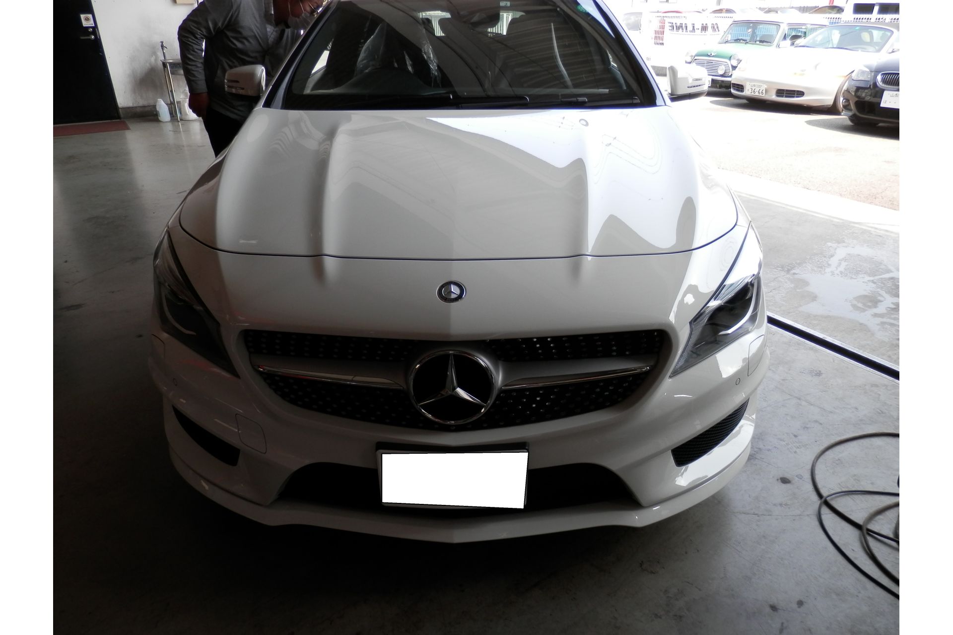 メルセデスベンツ CLA TVキャンセラー取付