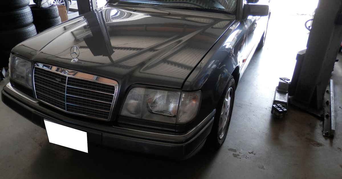 メルセデスベンツ W124 H7年式 E-124092 エンジン始動不良
