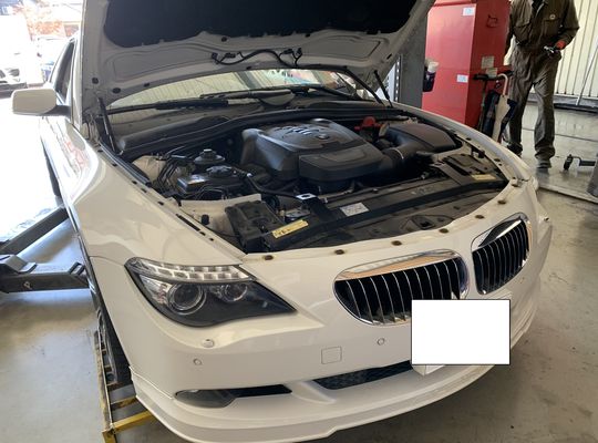 BMW ABA-EH48 E63 6シリーズ　ブレーキマスターバック交換