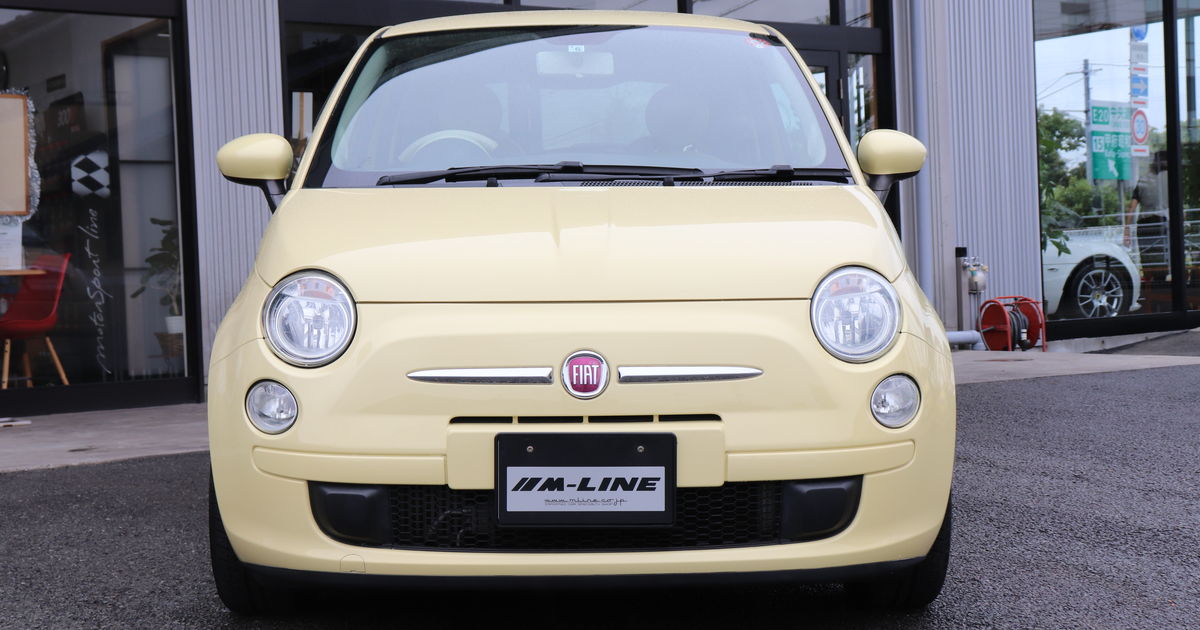 京商　FIAT500 MIRINです♪ イエロー　最終値下げしました‼️
