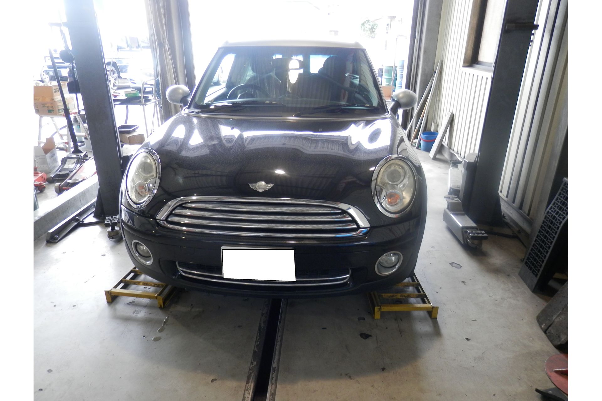 R56ミニクーパー ブレーキパット交換 山梨 ディクセル