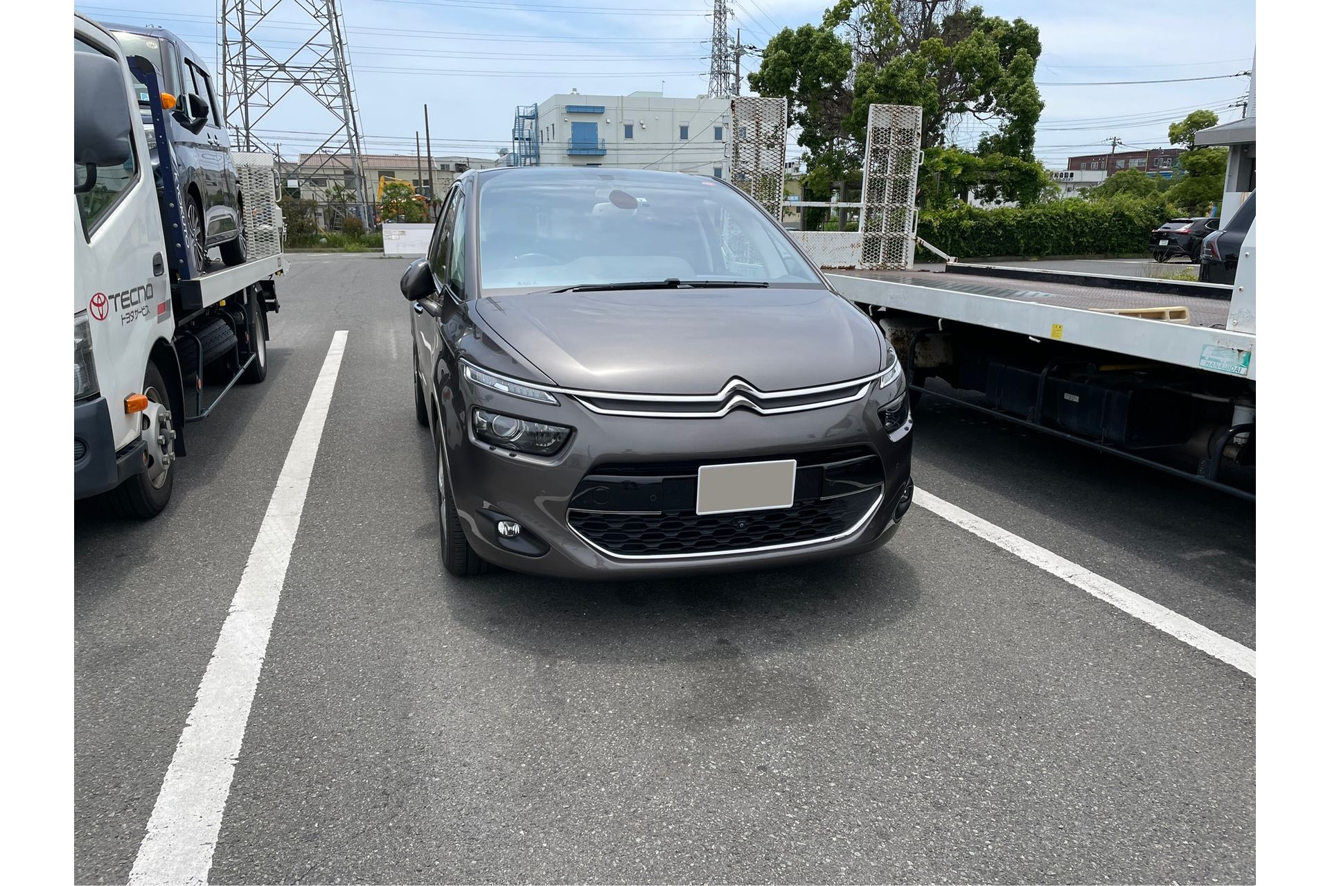 シトロエン、C4ピカソ、山梨