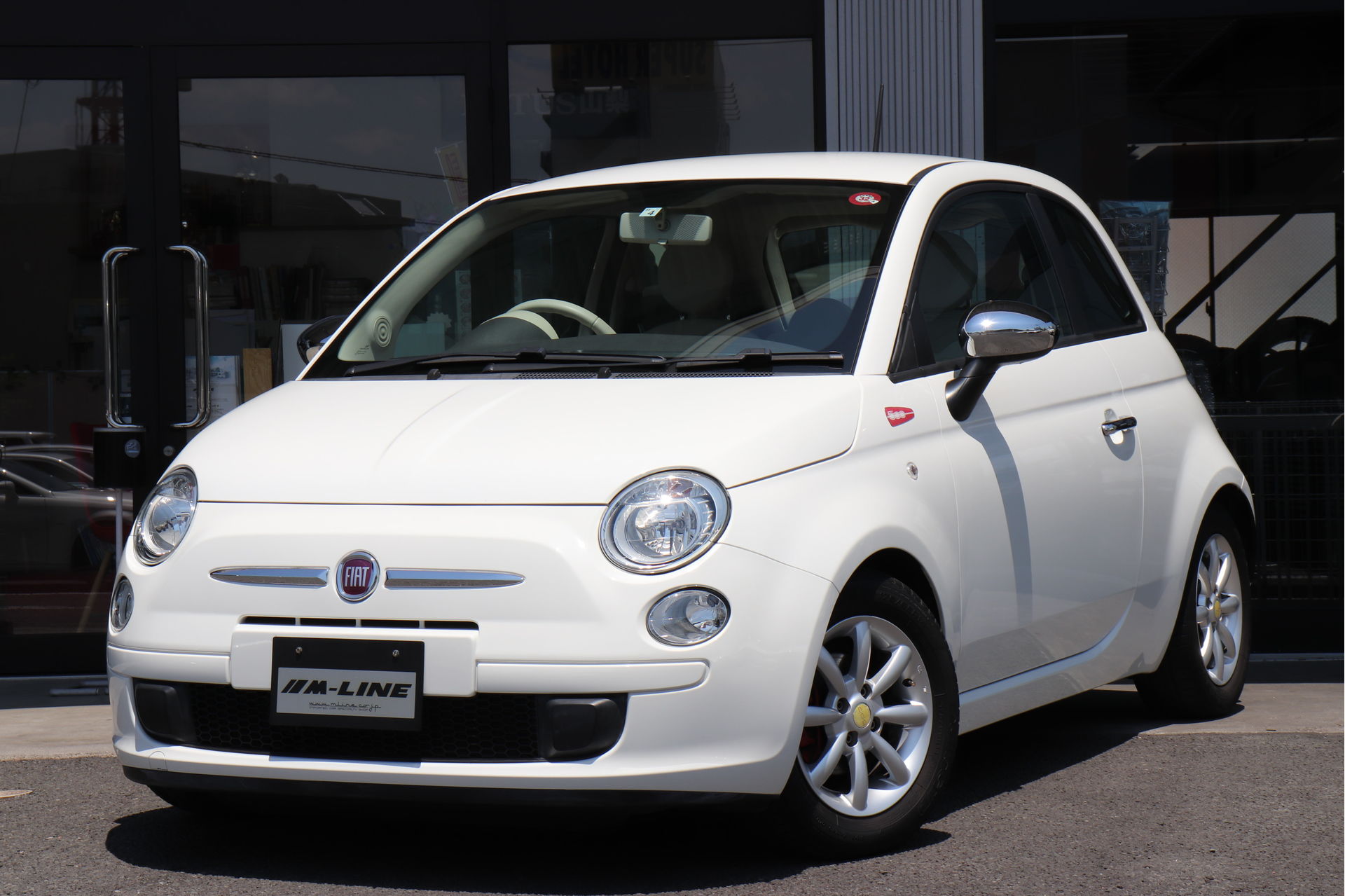 フィアット500、山梨