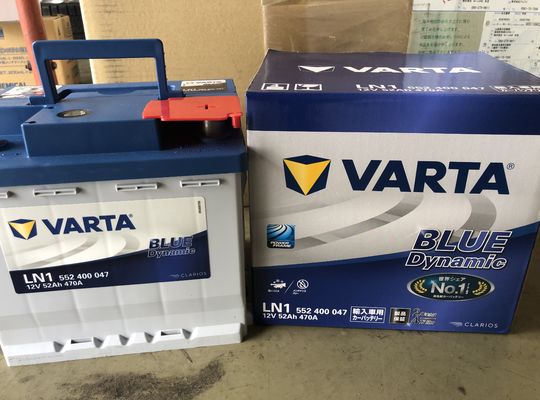 輸入車用バッテリー