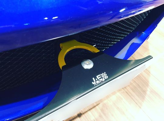 ロータス エリーゼ＆エキシージ 牽引フック付ナンバーベース