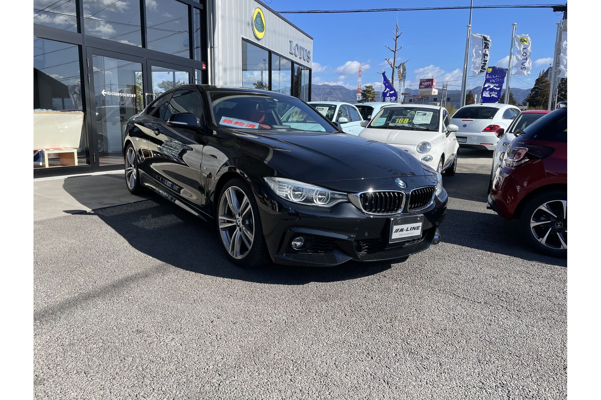 予約注文にてご成約 Bmw4シリーズ435imスポーツ F32 山梨県でbmw 中古車 探すならエムライン ロータス山梨におまかせ