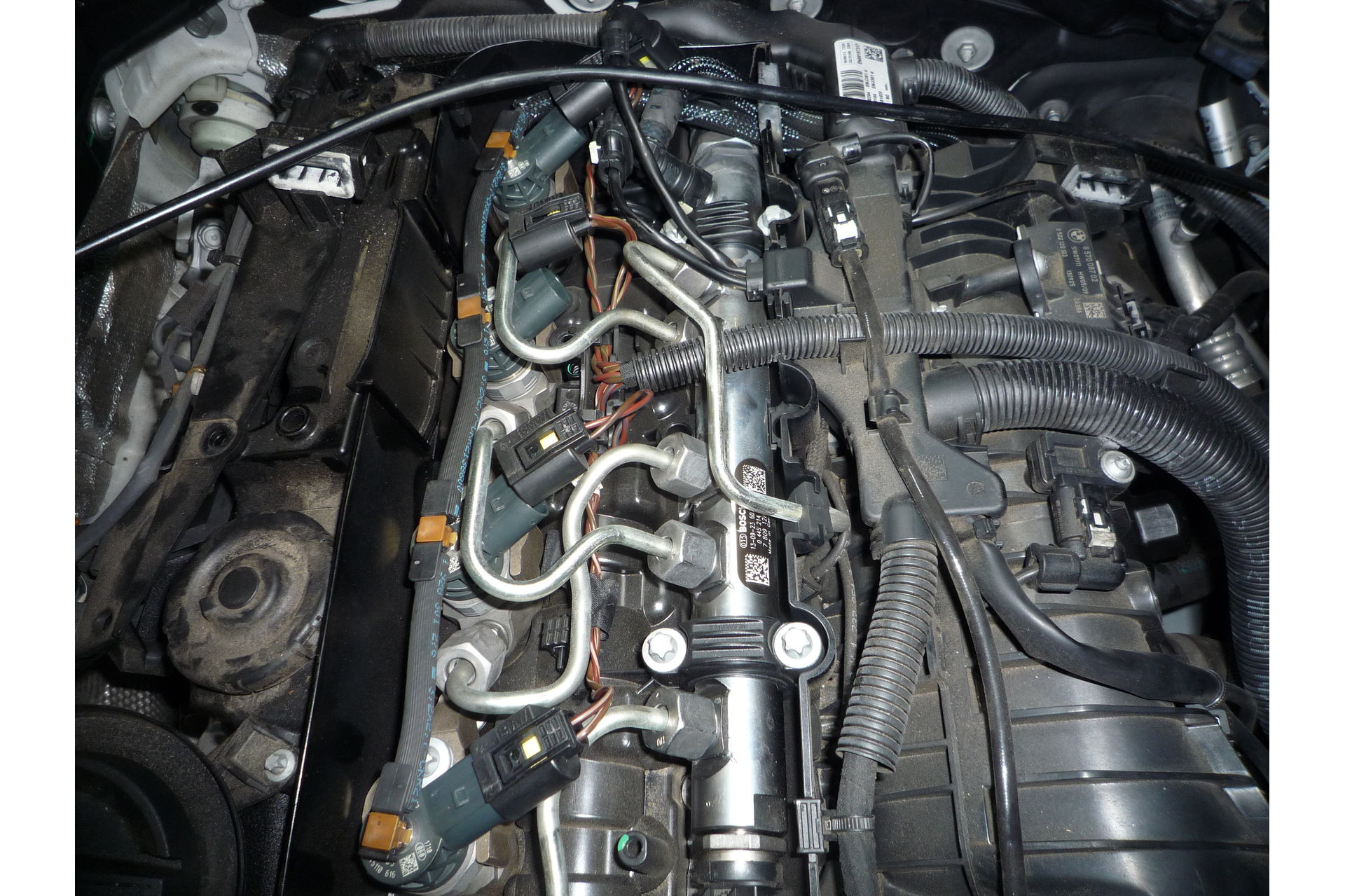 F30 320d オイル漏れ修理