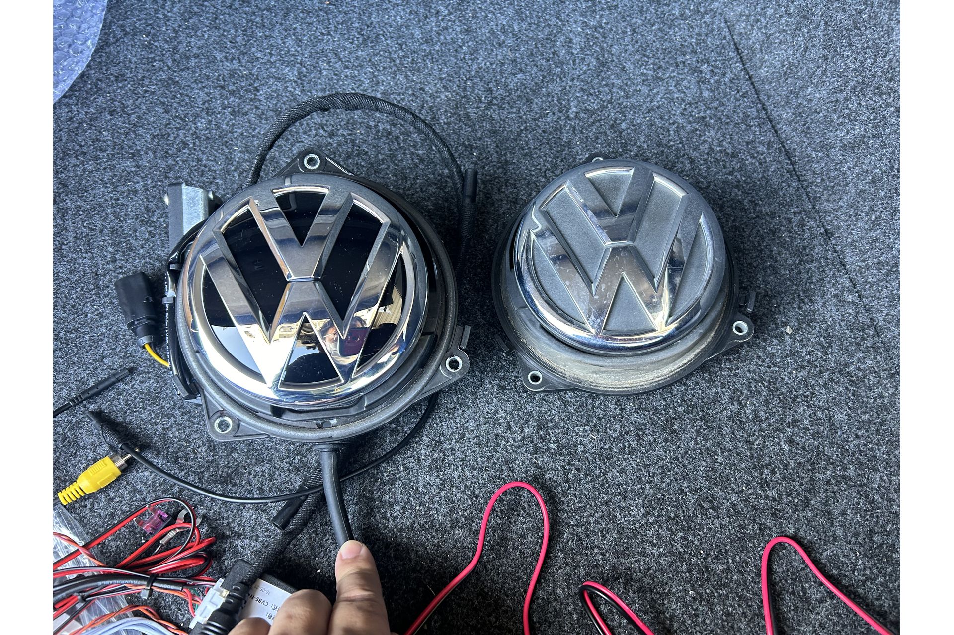 VW ゴルフ バックカメラ取付 山梨でフォルクスワーゲンの事なら！