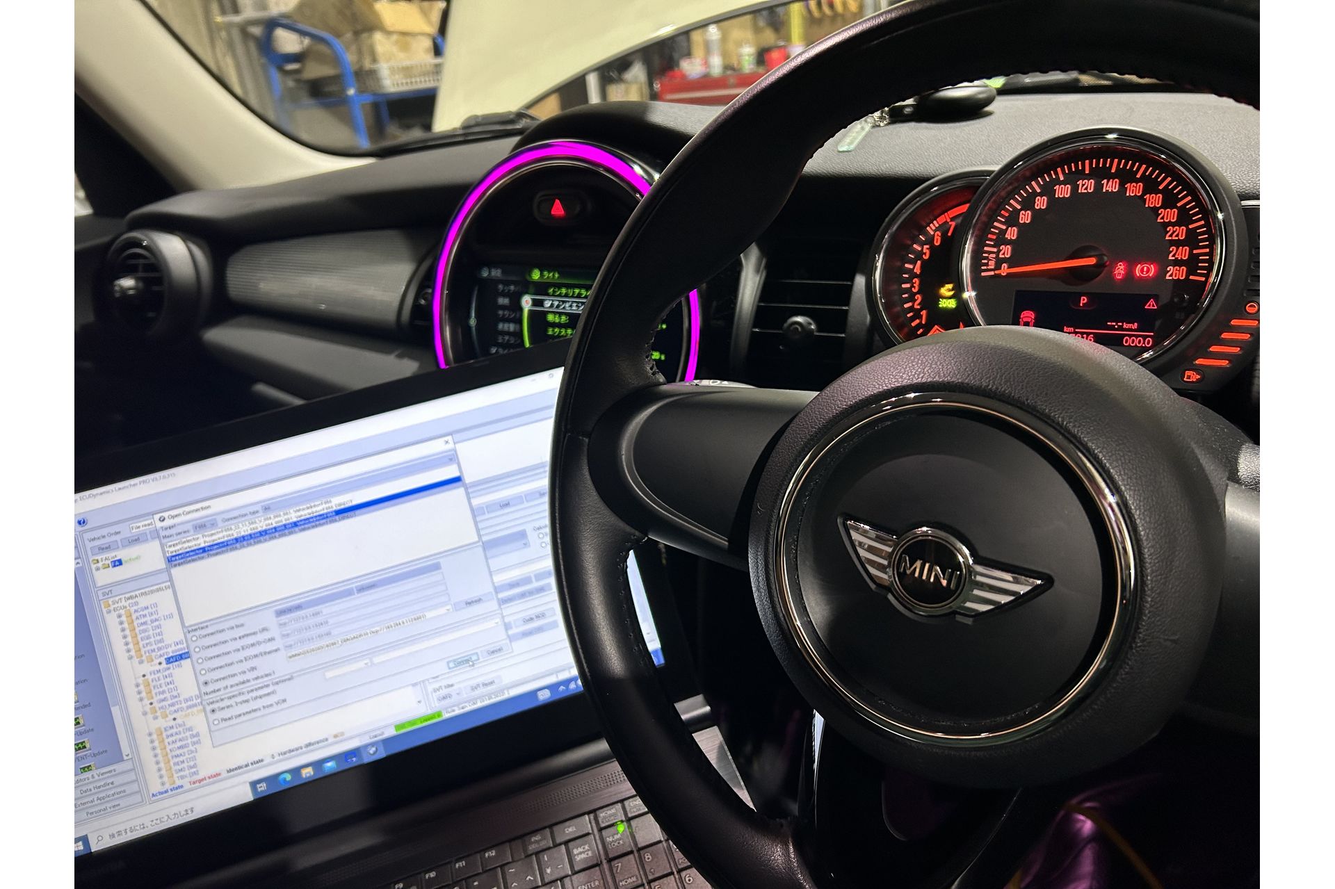 ミニBMW F11F10等コーディングBIMMER CODE デイライト設定可能 BMW MINI デイライトコーディング作業・山梨でBMWミニの事なら！