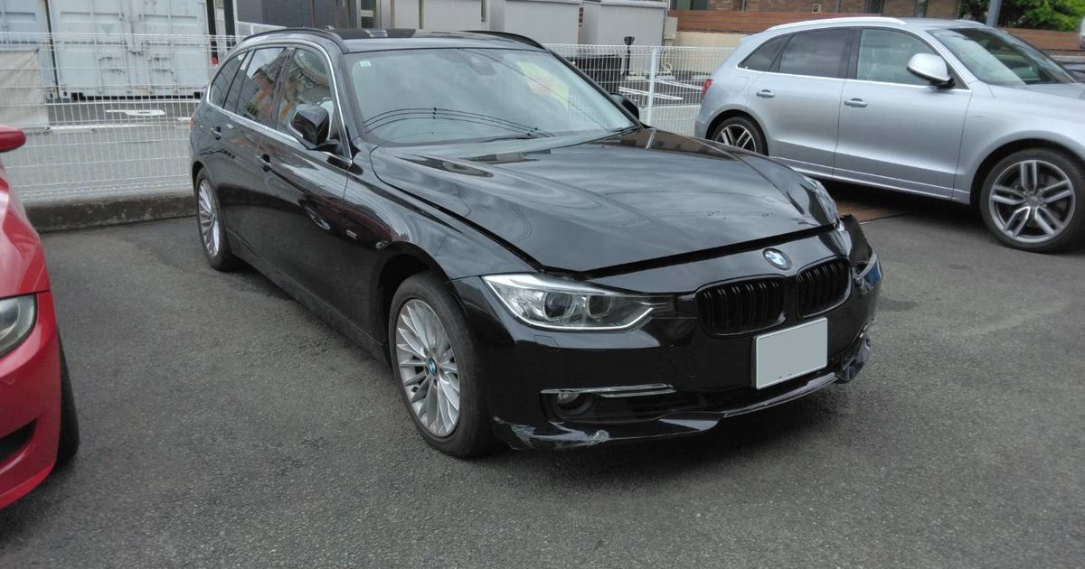 事故車買取】BMW 320iツーリング ラグジュアリーを買取いたしました！