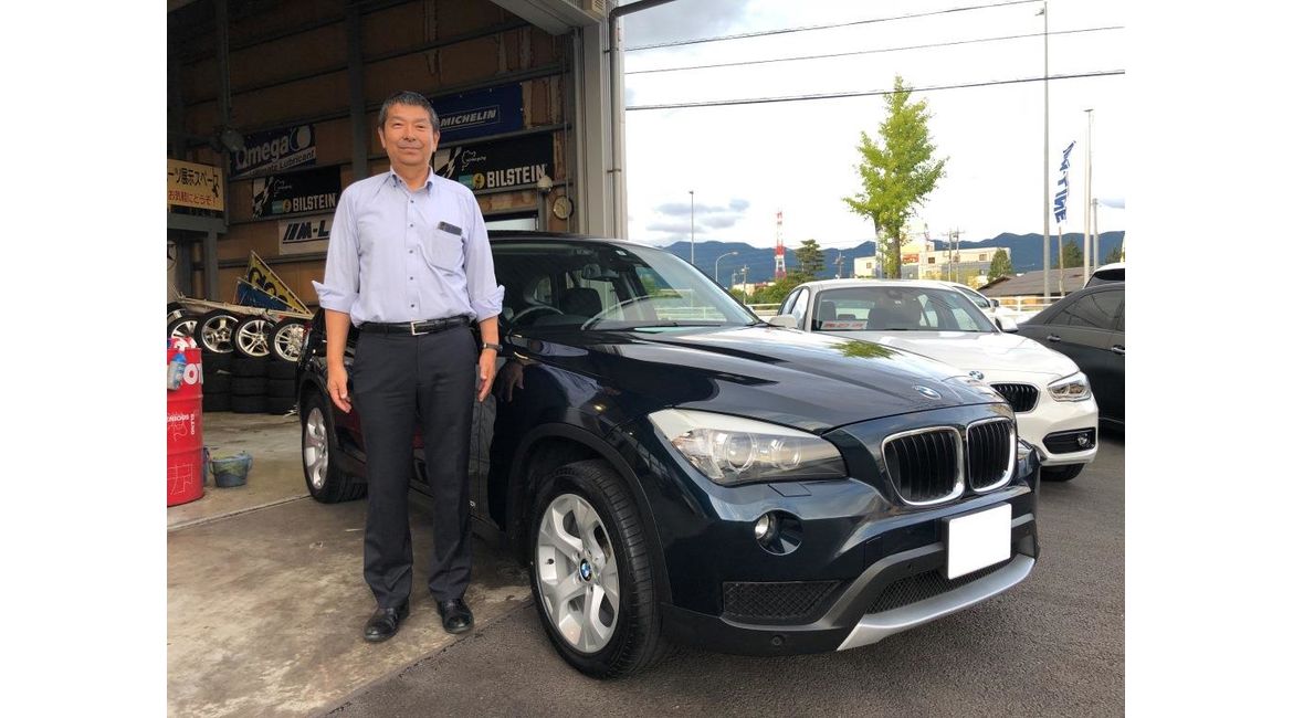 甲斐市 中村様 ｂｍｗ ｘ１ ｘドライブ２ ０ 山梨の輸入車 外車 販売 修理 買取のエムラインに寄せられるお客様の声 山梨で中古車から新車販売まで幅広く対応する株式会社エムライン