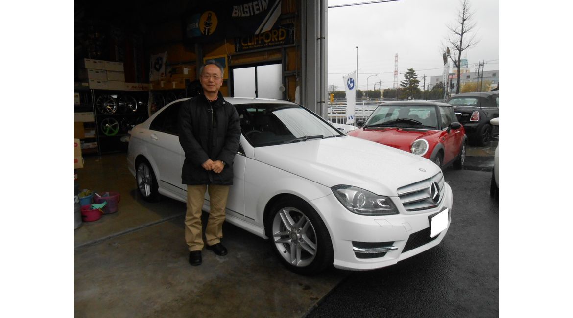 甲府市 谷川様 メルセデス ベンツｃ２００ａｖｇ 山梨の輸入車 外車 販売 修理 買取のエムラインに寄せられるお客様の声 山梨で中古車から新車販売まで幅広く対応する株式会社エムライン