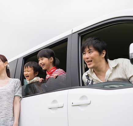 家族のドライブイメージ
